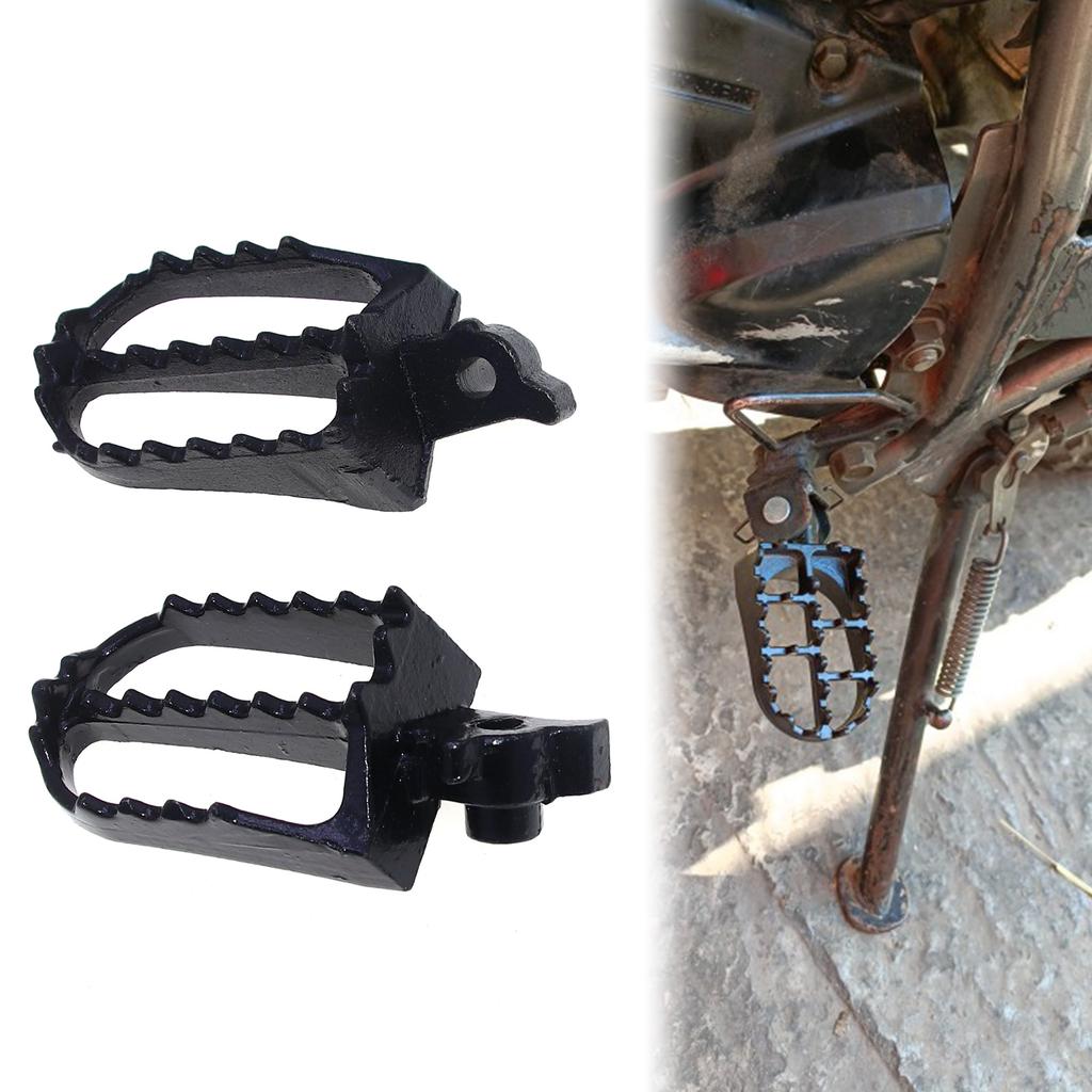 Dirt Bike Foot Pegs Motorcycles Footpegs Foot Rests Pedals Easy Installation Compact-size Compatible for T2 T6 T8 PH