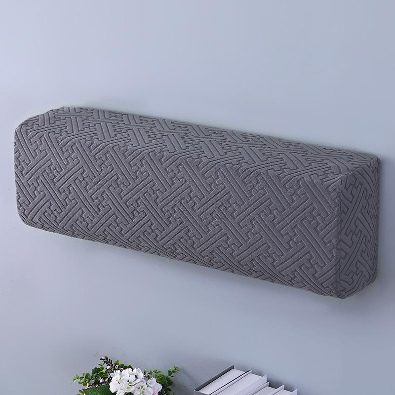 1Pc Wall Mounted Air Conditioning Cover Dustproof Elastic Fabric Fan Dust Cover Wall Air Home Decor Air Conditioner Protector