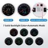 0-200KMH 85MM GPS Speedometer With GPS Antenna 7 Color Backlight 0-160MPH LED Odometer Auto Gauge For 12V 24V Car Boat Marine