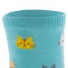 Cute Cartoon Cat Print Women Socks Sweet Cute Japanese Style Kawaii Long Socks Casual Harajuku Streetwear Cotton Soft Crew Socks