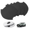AUTO SPEC Door Handle Protectors with Magnets for Toyota Mark Door Handle Parts Exterior Door Handle Carbon Fiber Protection Protects Against Easy
