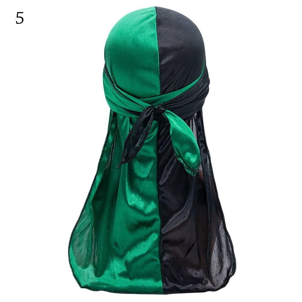 Эластичная бандана, тонкая пиратская шляпа, регулируемый тюрбан, хиджаб ...