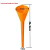 Hands-Free Long-Spout Funnel for Engine Oil & Fuel