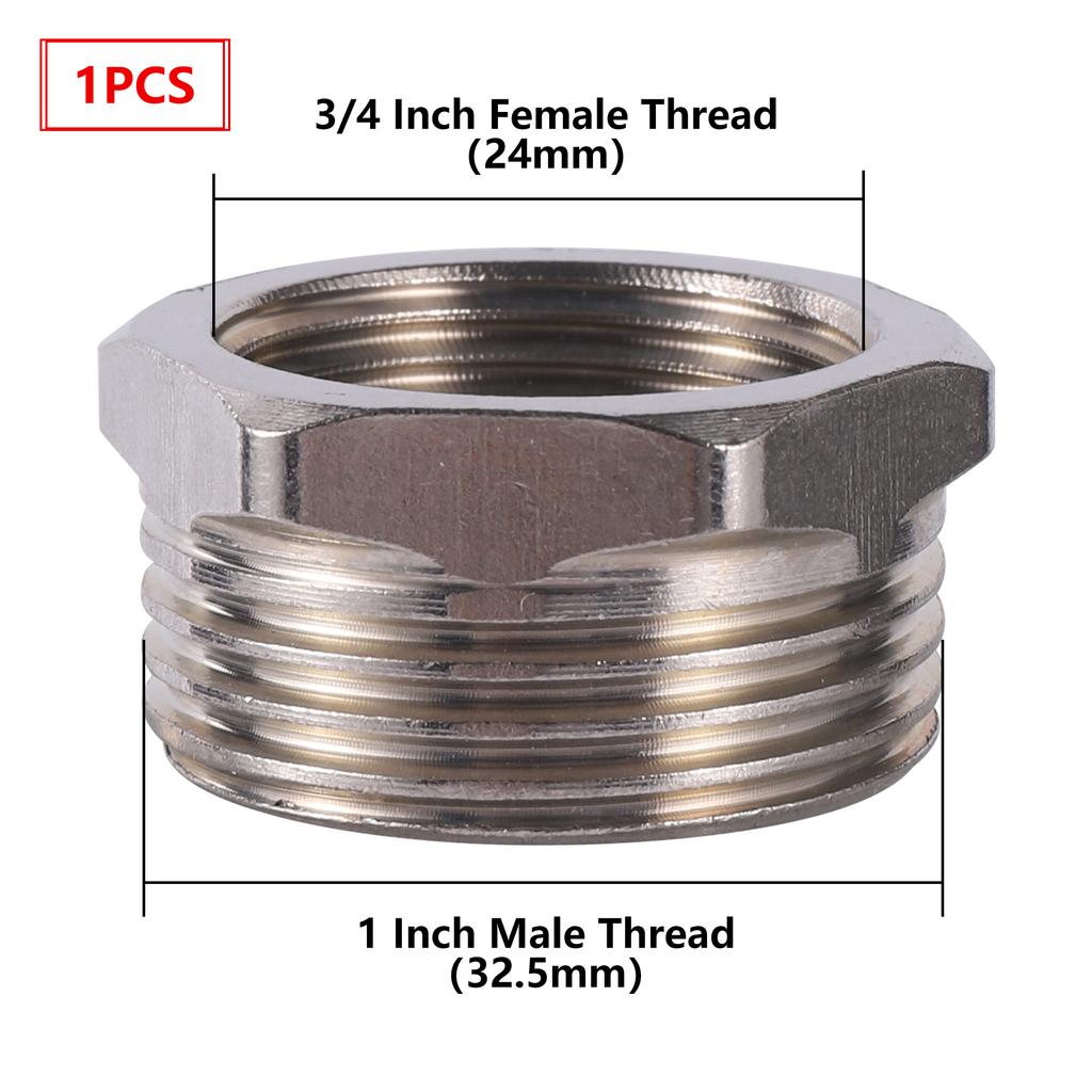 1/2"3/4"1" Thread Fitting Adapter Garden Irrigation Faucet Adapter Hose Fitting Fittings M22 M24 Pump Purifier Coupling Fittings