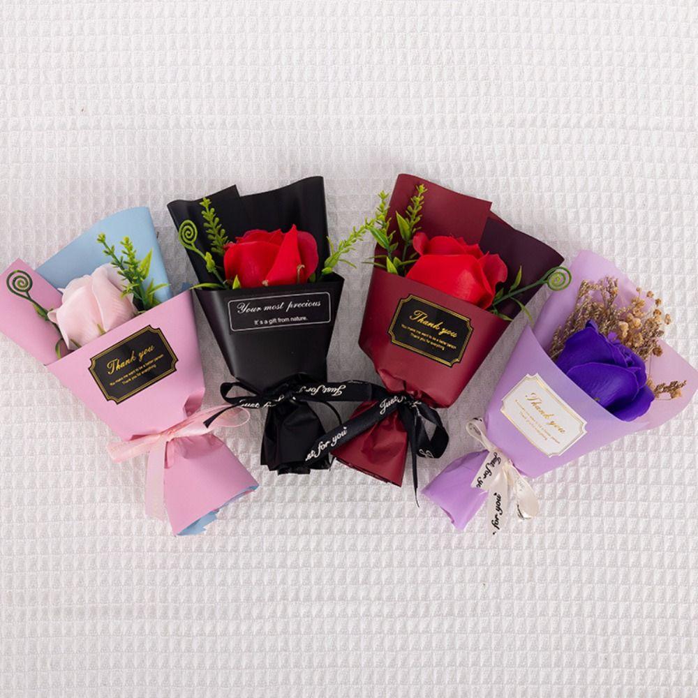Photography Props Soap Flower Mother's Day Gifts Wedding Fake Flower  Teachers' Day