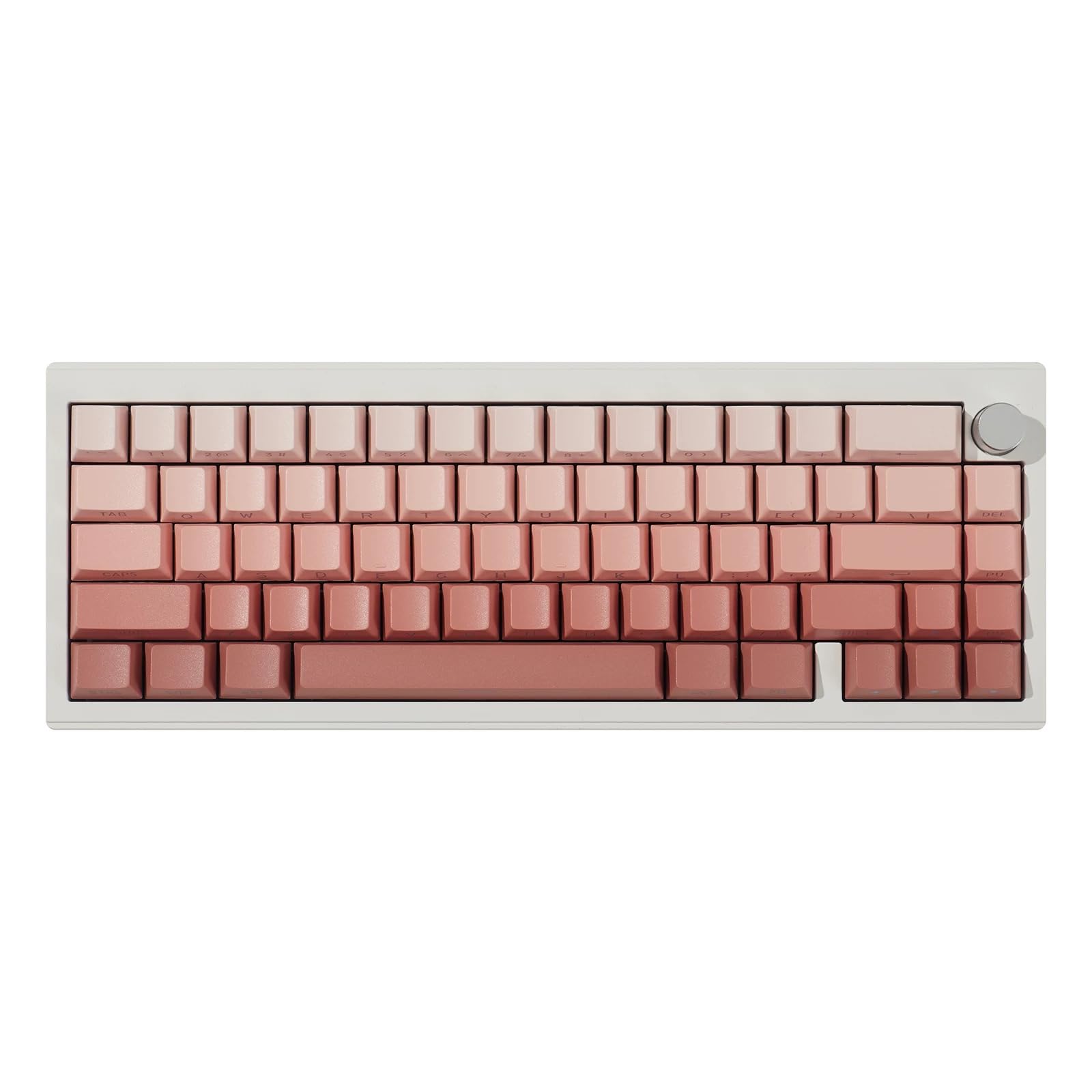 

Keecipal Blusher Keycaps OEM Profile PBT Dye Sublimation Mechanical Gaming Keyboard Top Print 136 Keys Compatible with Cherry Gateron Kailh Otemu MX
