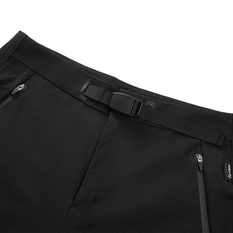 Skechers Breathable Soft Comfortable Solid Color Mid-Rise Casual Pants Women bottoms Carbon-Black P424W223-0018