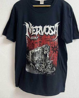 Band Rock NERVOSA T-Shirt Baumwolle Unisex UB363