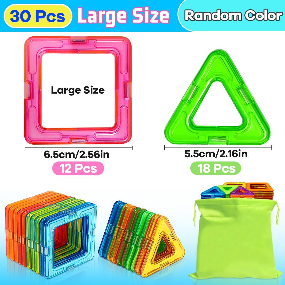 

Магнитные строительные блоки, игрушки-магниты для DIY, STEM-игрушки большого размера, конструкторы, обучающие магнитные игрушки