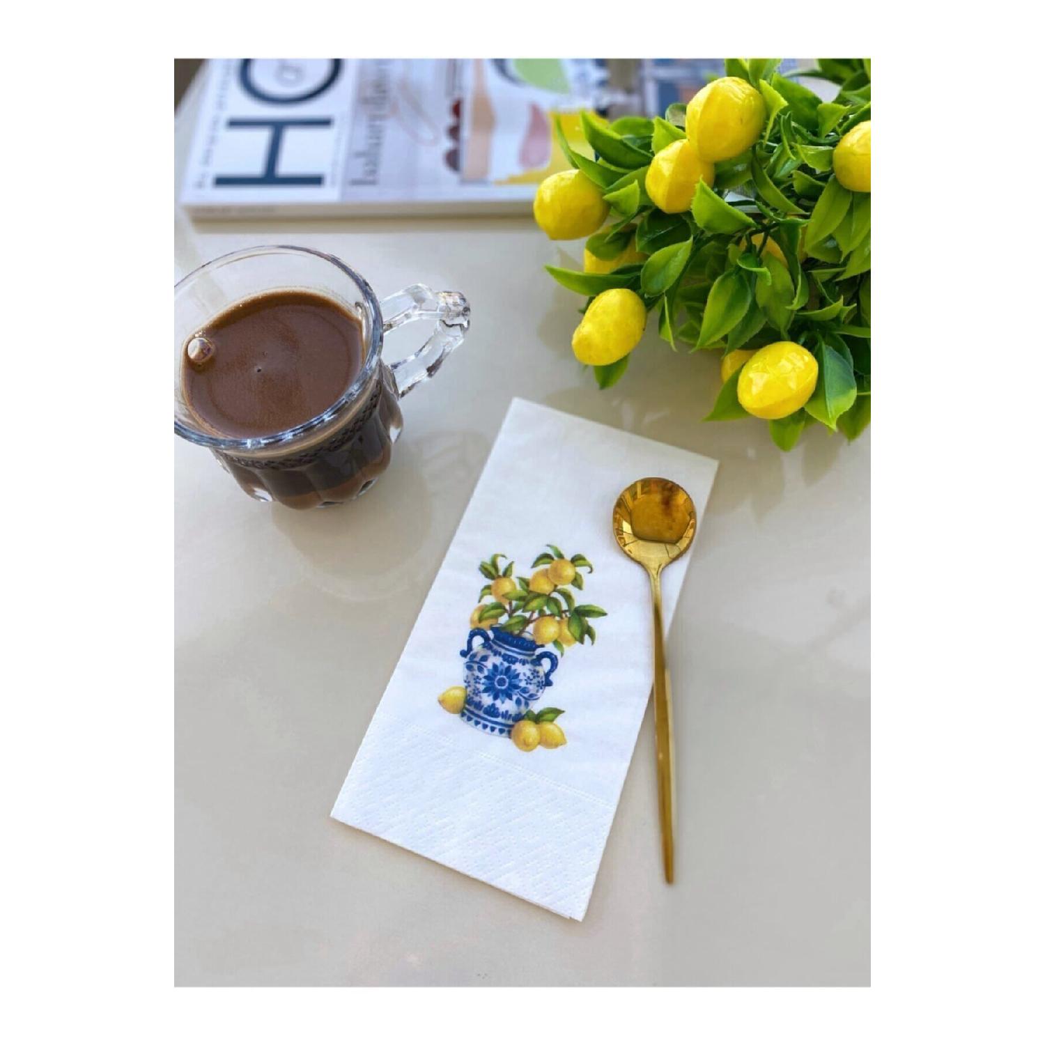 

Серветка для презентації Bleu Blanc Lemon 16шт
