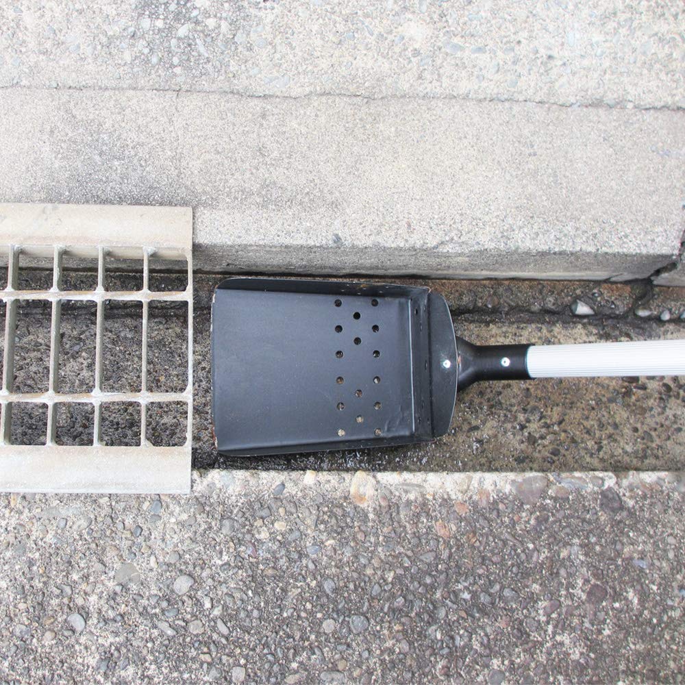 Azuma ditch shovel Grow P ditch shovel 13 cm Total 83 cm It has drainage holes so you can scoop up only dirt and Width approx. length approx. mud.