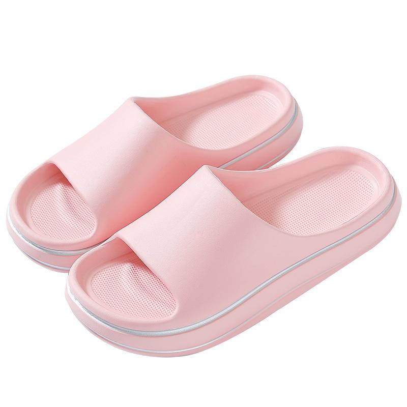 Women Men Pillow Slippers EVA Thick Sole Cloud Slides Non-slip Cloud Slippers Shower Slippers for Indoor and Outdoor