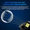 12-24V LED Reverse Light Truck Trailer Rear Backup Lamp Waterproof License Plate Light for Car RV Bus Tractor