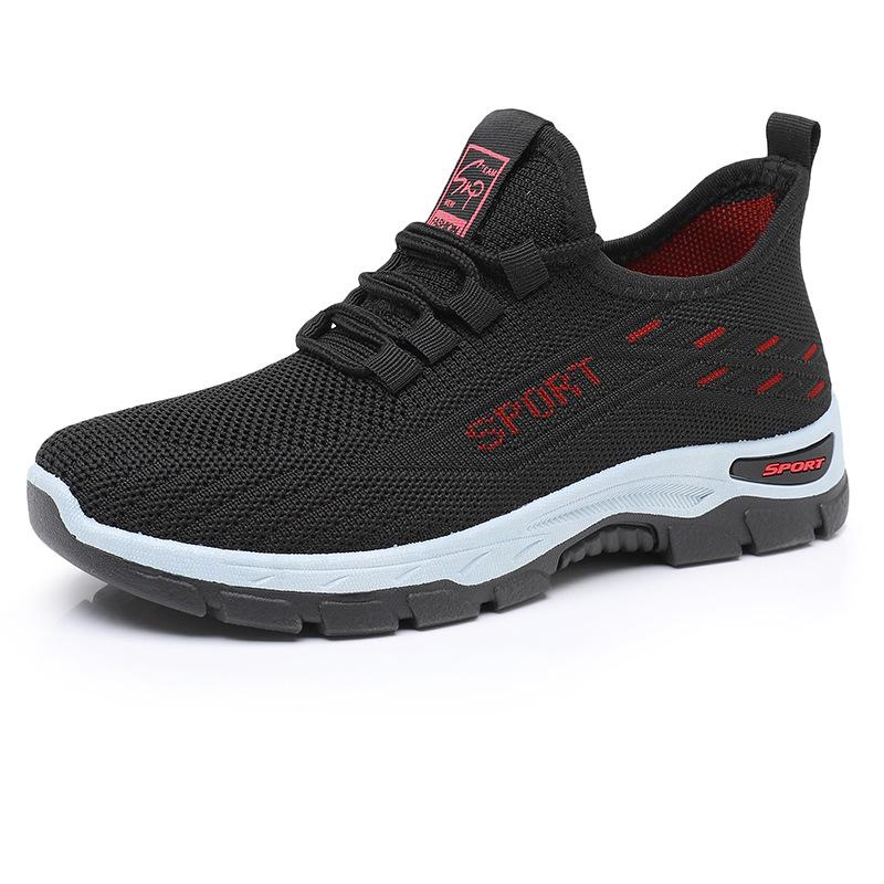 2026 Women's Fly Knit Breathable Casual Shoes - Lightweight, Soft Sole Sports Design for Couples