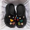Women's Chunky Height-Boosting Odor-Resistant EVA Beach Sandals - Trendy Summer Baotou Slippers