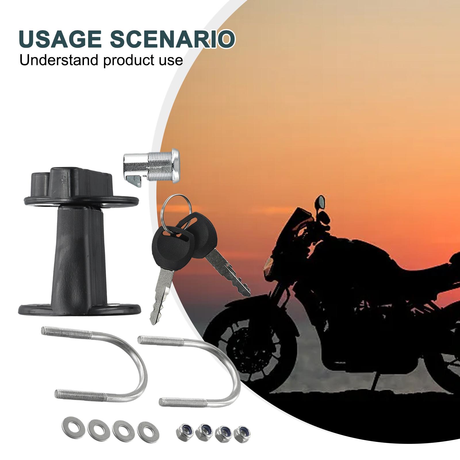 

Lock With Key Updated Lock Screws Replacements Tail Box Mount 3L/5L Motorcycle Mount 1 Set Indoor High Quality China Mainland