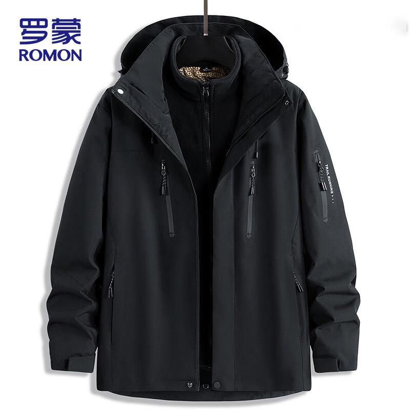 ROMON Men's Autumn/Winter 3-in-1 Windproof Outdoor Jacket