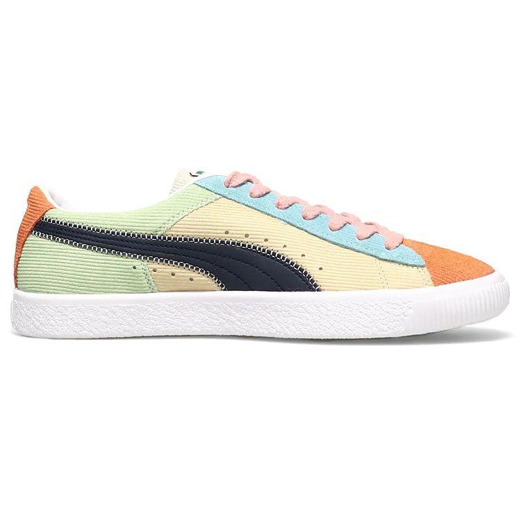 Puma Suede Vintage Blocked - Anise Flower Unisex Sneakers Yellow Parisian-Night White 383780-01