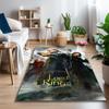 1pc Fantasy Warriors Printed Chair Rug for Home Office Use, Living Room Kitchen Game Room Area Carpet