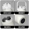 Stainless steel large-capacity water cup Double drink portable thermos cup Outdoor mountaineering thermos kettle