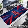 Custom Name Text Mouse Pad Boston Red Sox Personalized Desk Pad For Work And Gaming