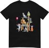 Horror Cat Characters T-shirt