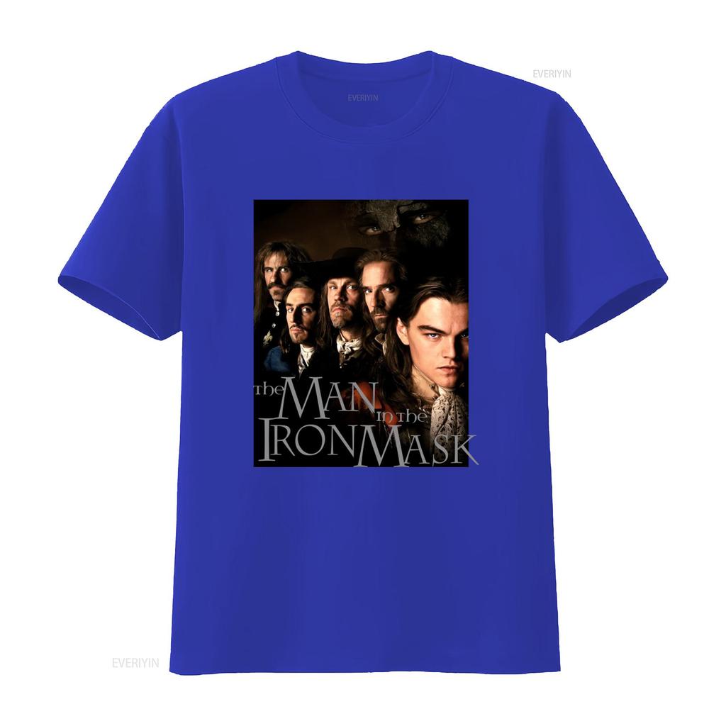 Vintage 1998 The Man In Iron Mask Movie T Shirt Retro Print Design Size M W 19 5 X L 28 Vintage Washed Versatile Casual
