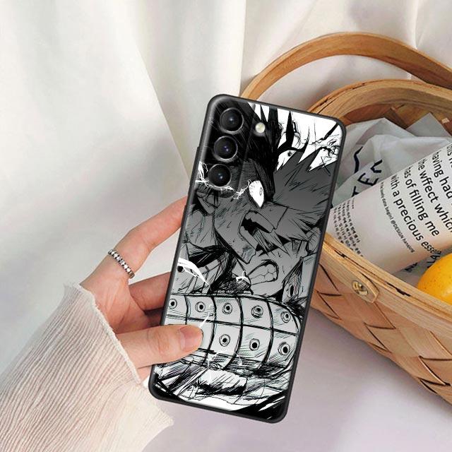 My Hero Academia Midoriya Izuku Anime Phone Case for Samsung Galaxy S22 S21 S20 Fe 5G S7 S8 S9 S10e Plus Ultra Silicone Cover