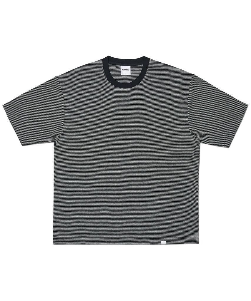 Nomaenyueol Fine Stripe T-Shirt - Black