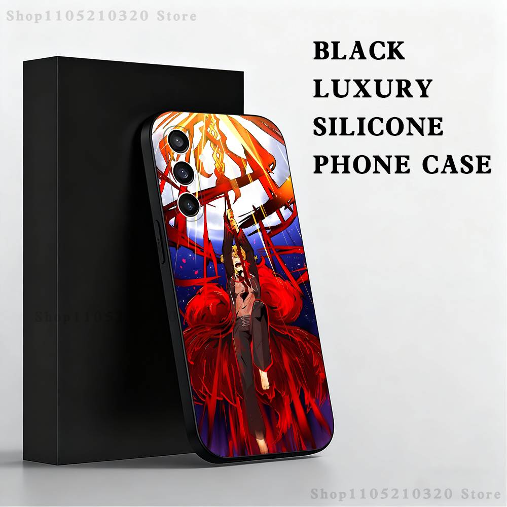 L-Limbus Company Game Phone Case For Samsung S 25,24,23,22,30,21,10,9,Ultra,Plus,Lite,FE,4,5 G Black Soft Case