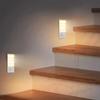 Sensor Motion LED Night Light Wireless USB Rechargeable Night Lamp Human Body Induction Wall Light Room Decor Staircase Cabinet