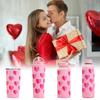 Isolierter Kaffeebecher mit Strohhalm & Griff – Tragbare Wasserflasche für Tee/Fruchtsaft, Geschenke für Frauen (Kompatibel mit dem täglichen Gebrauch)