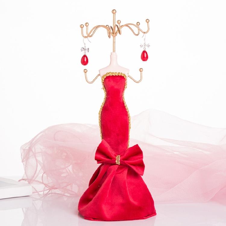 Delicate Jewelry Stand Shelves Chic Jewelry Tower Rack Fashionable Model Holder