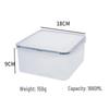 Ruhan Transparent Square Food Storage Container Set