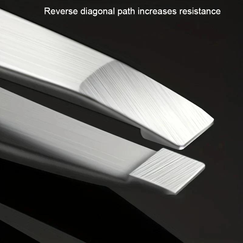 4dílná sada profesionálních pinzet ideální pro odstranění chloupků z obočí. Odstranění třísek velmi snadné a uvolněné