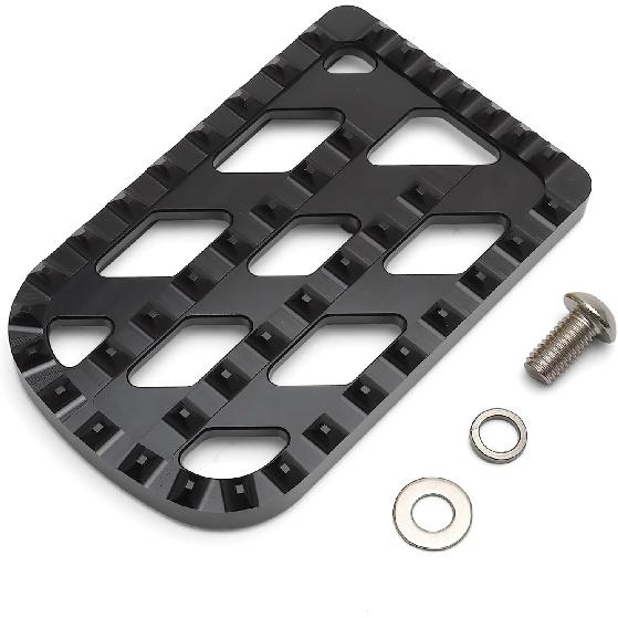 

Motorcycle Brake Pedal Cover MX Style for Harley 1980-2024 Touring Road King Electra Glide 1986-2017 FL Softail Fat Boy Heritage 2012-2016 Dyna FLD чёрный