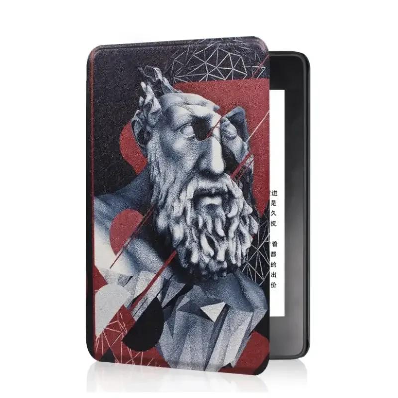 For Kindle Colorsoft Signature Edition 1st Generation Case 7 inch 2025 Leather Case Auto Sleep Cover Paperwhite 12th Gen Funda