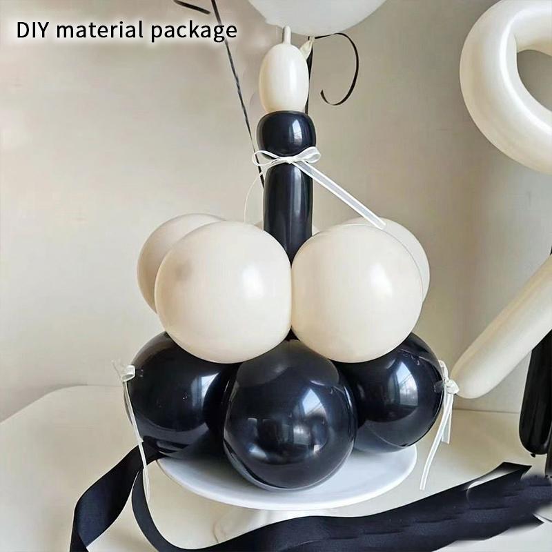 

З Днем народження Кулі Інс Латексна Куля Фон Зроби сам Куля у Формі Торта Прикраса для Вечірки з Дня народження Декор для Дитячого Душу