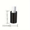 1 Piece Car Lipstick Holder Portable Silicone Small Item Organiser Black for Cosmetics and Accessories Organiser Holder Unisex