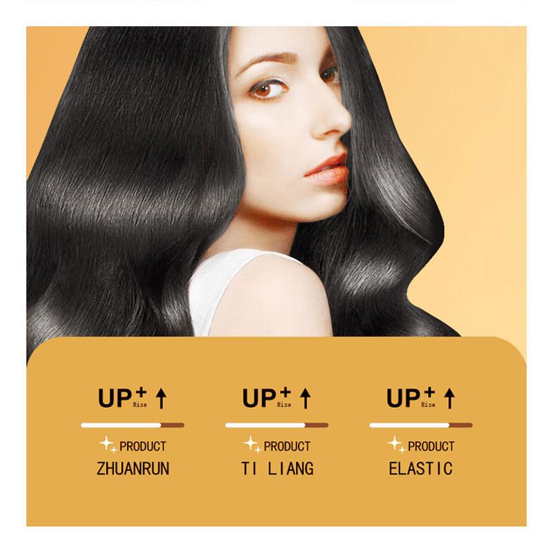 Sadoer Ginger Hair Care Solution Quickly Repair Damaged Curly Hair Moisturizes and Smooth Care Hair Care