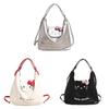 Hello Kitty Backpack For Women Girls Pu Material Large Capacity Daily Use