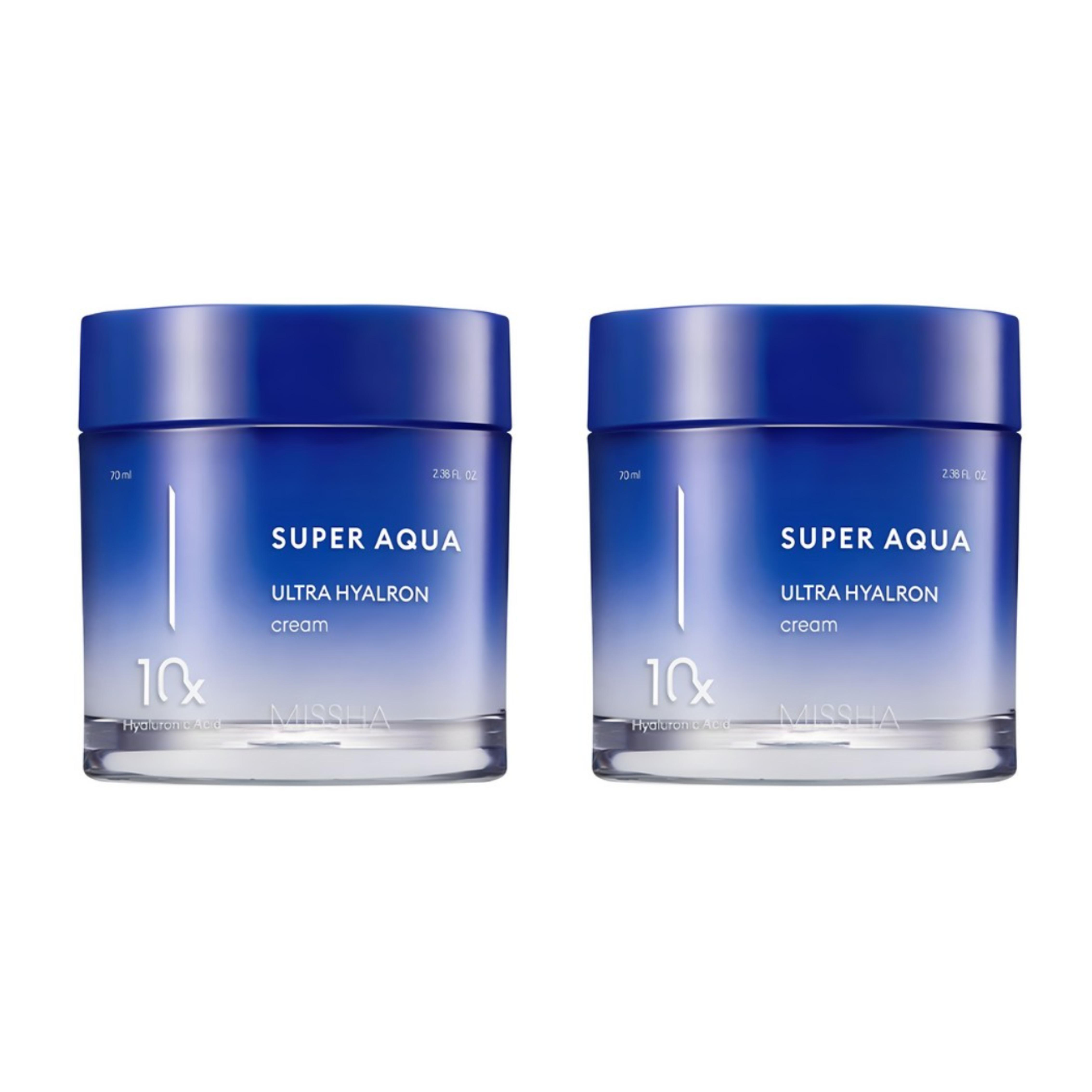 

Крем MISSHA Super Aqua Ultra Hyalron 70мл (3 варіанти) #70ml x 2pcs