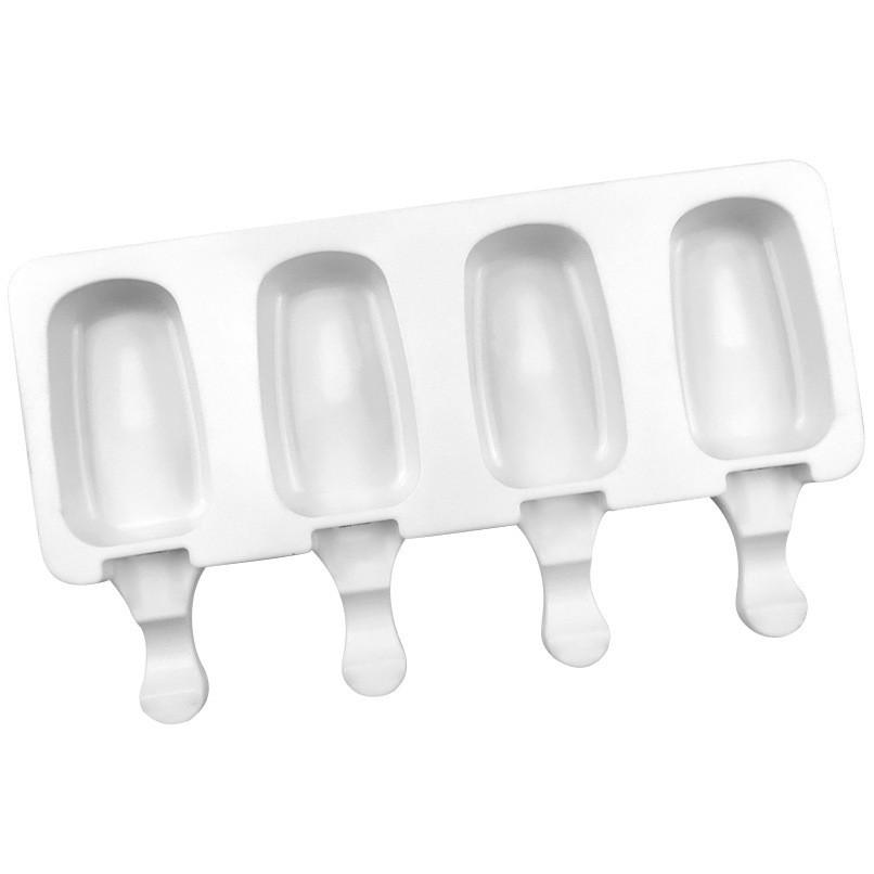 

Специальная форма для мороженого, форма для мороженого, домашнее эскимо, эскимо, инструмент для эскимо, силиконовая форма с 50 деревянными палочками One Size белый