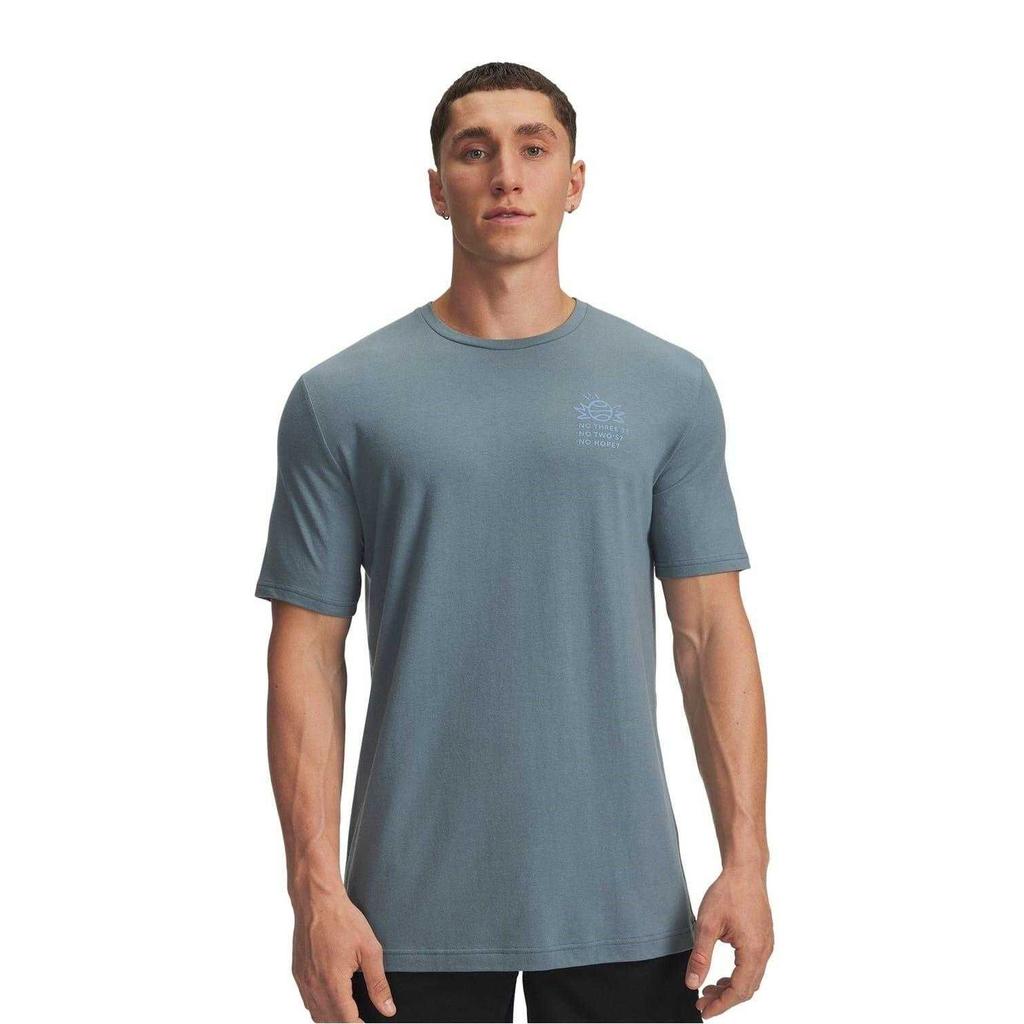 Under Armour Mens Basketball Loose Fit T-Shirt