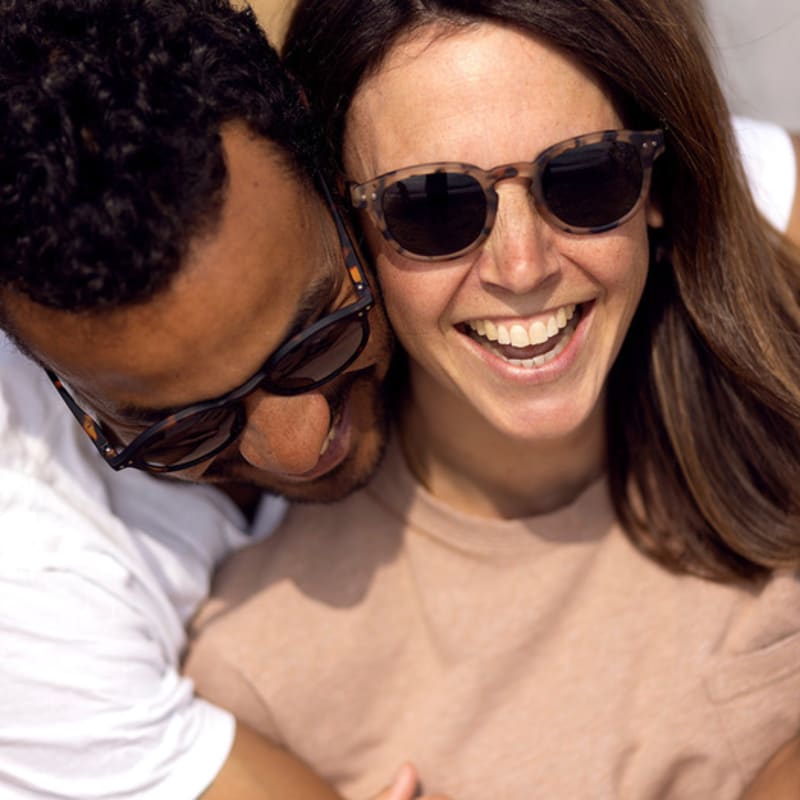 

IZIPIZI Retro Sunglasses #C Basic Color (Optional) Navy blue