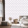 Heart Wallpaper White, Purple, Light Gray and Lavender 50x1000