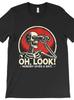 Funny "Oh Look! Nobody Gives A Shit" Graphic Print T-Shirt for Unisex