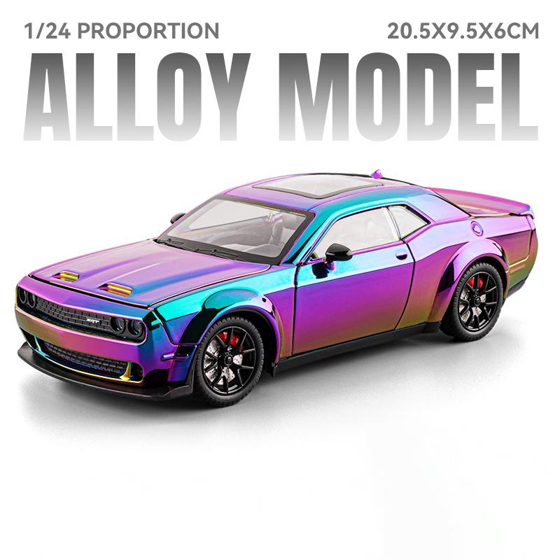 CVT3 1:24 Dodge Charger 1970 Hellcat Viper Supercar Alloy Metal Diecast Model Car Home Decoration Desktop Display Ornaments Bitrhday