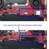 CY Card Adapter NVMe M Key 22x30mm To 22x80mm Reverse NGFF Expansion SSD Upgrade Adapter Compatible with ROG Flow X13 Gaming Laptop