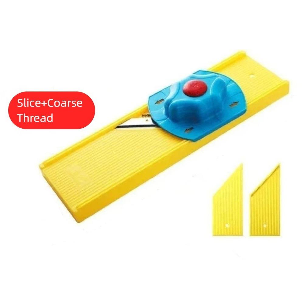 Manual Vegetable Cutter Stainless Steel Speedy Slicing Potato Shredder with Hand Protector Plastic Vegetable Chopper